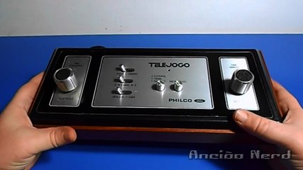 TeleJogo da Philco, o primeiro videogame lançado no Brasil (Atari Pong clone)