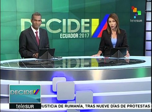 Ecuador: Lenin Moreno lidera últimas encuestas de intención de voto