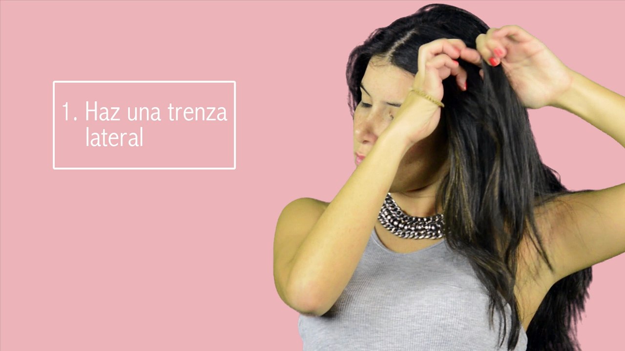 Tutorial - Recogido con trenza