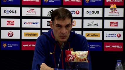 Bartzokas: “Queremos que el ambiente del Palau nos ayude a ganar”