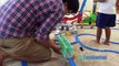 BIGGEST TOY TRAINS TRACK FOR KIDS Thomas  Friends Trackmaster Accidents will Happen Disney Cars