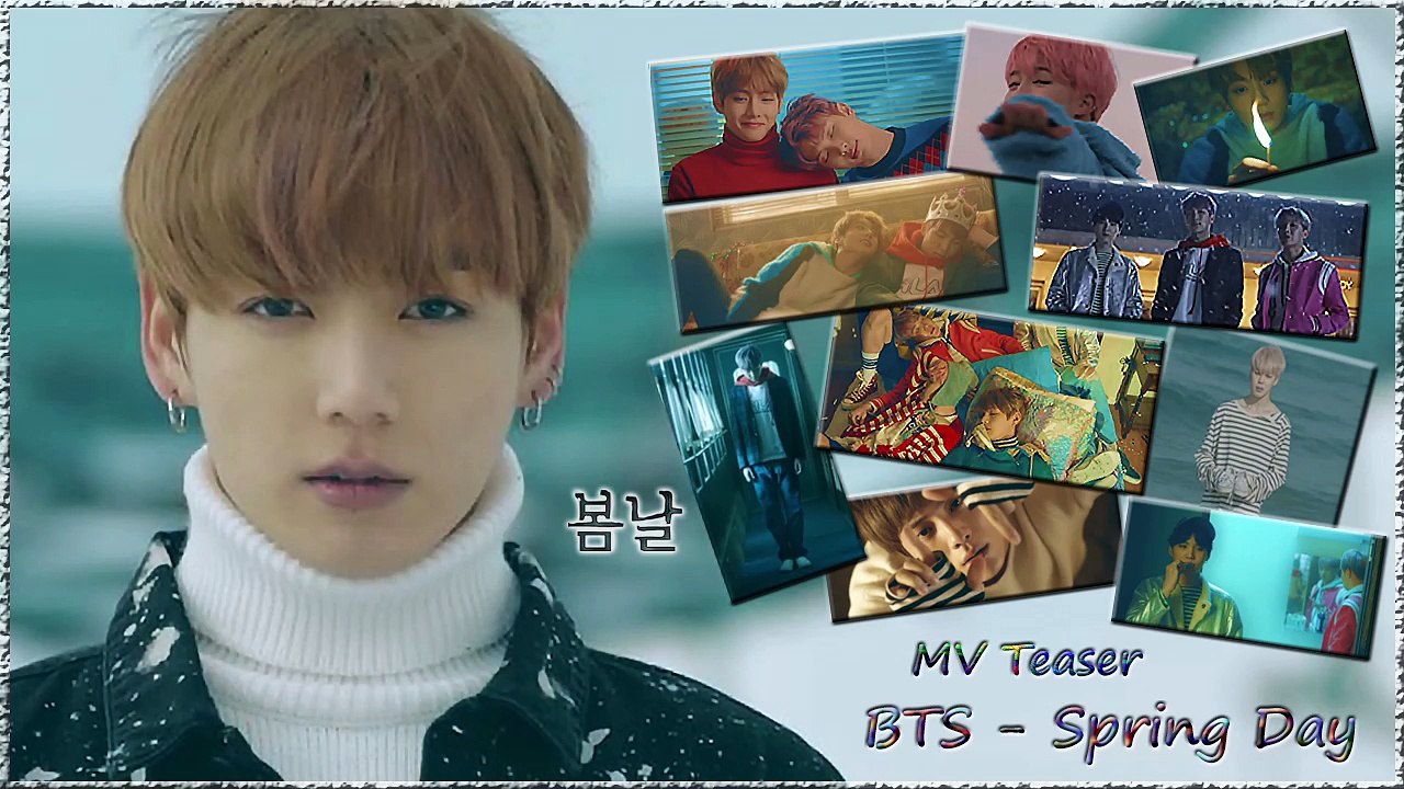 BTS - Spring Day MV Teaser  k-pop [german Sub]