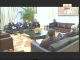 Le Chef de l'Etat, S.E.M. Alassane Ouattara a accordé une audience au PDG d'Air France