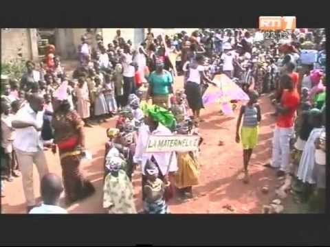 Célébration du mardi Gras chez les touts petits d'Agboville, de Treichville et de Cocody