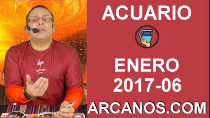 ACUARIO FEBRERO 2017-5 al 11 Feb 2017-Amor Solteros Parejas Dinero Trabajo-ARCANOS.COM