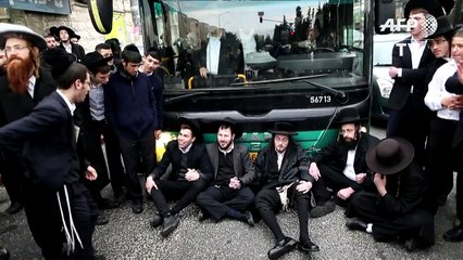 Jérusalem: nouvelle manifestation contre le service militaire