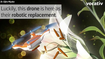 Pollinator Drone Is Here To Save Us From The ‘Beepocalypse’