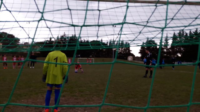 U 11 équipe 1 tour de coupe du 05 02 17 séance pénalty contre Le Puy