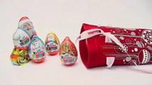5 Kinder Surprise Eggs Unboxing 3 Christmas Edition 1 Kinder Maxi Egg Santa Детей My Little Pony