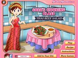 Sara Cooking Class Games: Thai Beef Salad