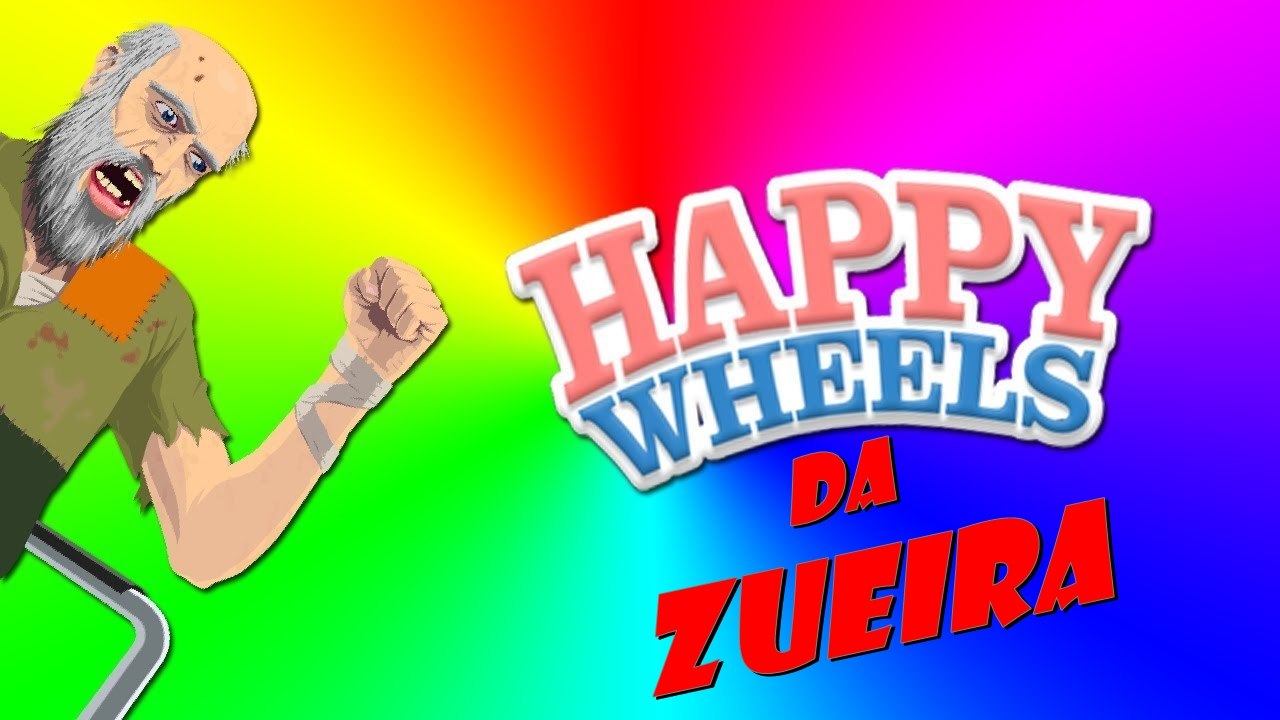 happy wheels!!! Muita zuera e muita morte nesse jogo sanguinario