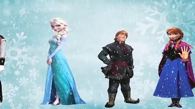 Замороженные семья Рифмуется Эльза палец для детей | моя семья палец рифмы