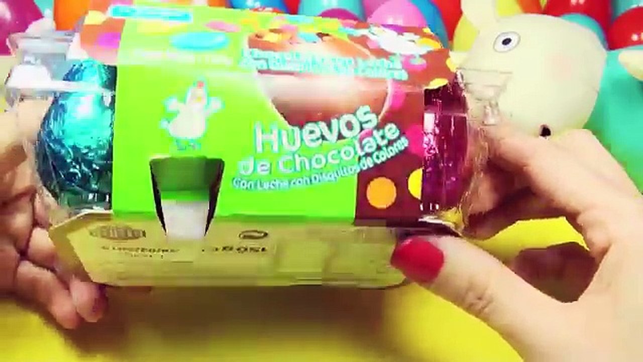 Сюрприз Яиц Свинка Пеппа Микки Маус, Марвел Герои Пасхальные Яйца Играть Doh Яйца Игрушки