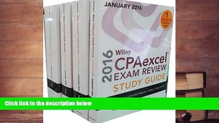 PDF [FREE] DOWNLOAD  Wiley CPAexcel Exam Review 2016 Study Guide January: Set (Wiley Cpa Exam