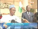 Alassane Ouattara reçoit les nouveaux ambassadeurs du Niger, du Sénégal et de la Chine