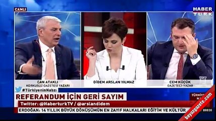 Cem Küçük'le Can Ataklı'nın canlı yayın kavgası