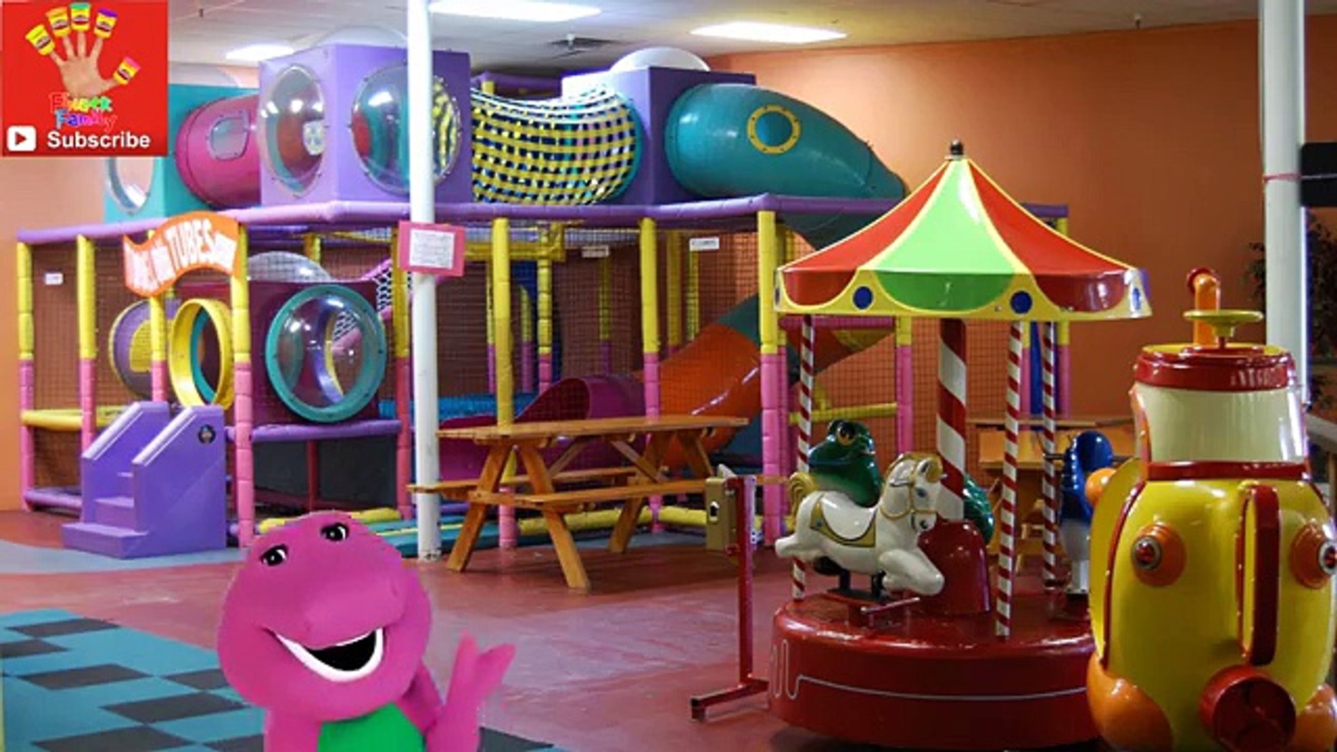 Barney & Friends Finger Family Nursery Rhyme Song