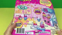 Shopkins Season 3 Food Fair Cool & Creamy Playset Collection, Unboxing and Pretend Play