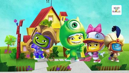 Disney Cartoons Collection | Top 5 Finger Family Rhymes | Frozen Toy Story Aladdin Univers Marmaid