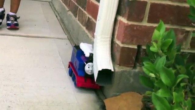 Thomas and Friends kid playing with Train Toys Turbo Flip Thomas Remote Control Toys Ryan ToysReview