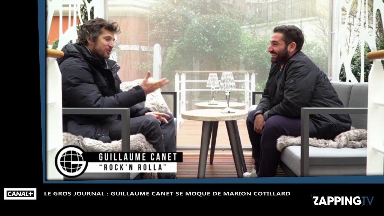 Guillaume Canet - Le Gros Journal : il se moque du travail de Marion Cotillard (vidéo)