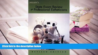 PDF [FREE] DOWNLOAD  Milady s State Exam Review for Professional Estheticians Joel Gerson  Pre