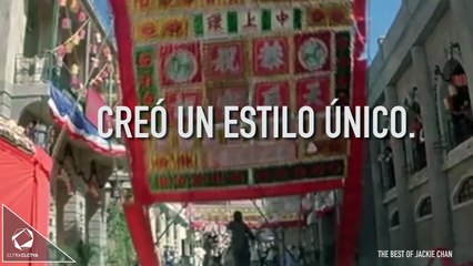 Jackie Chan, el maestro de la acción y la comedia.