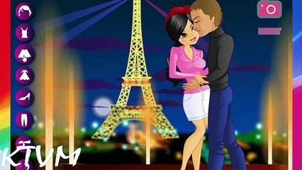 French KISS - Games for Girl - First Kiss