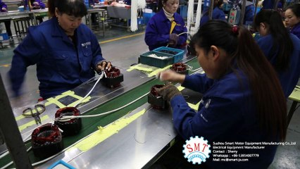 Pre Motor Coil Lacing - Suzhou Smart Motor Equipment Manufacturing