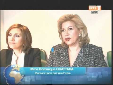 Temps forts des activités de la 1ère dame Dominique Ouattara en France
