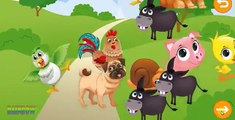Животные головоломка для детей учебное видео для детей, игра для малыша