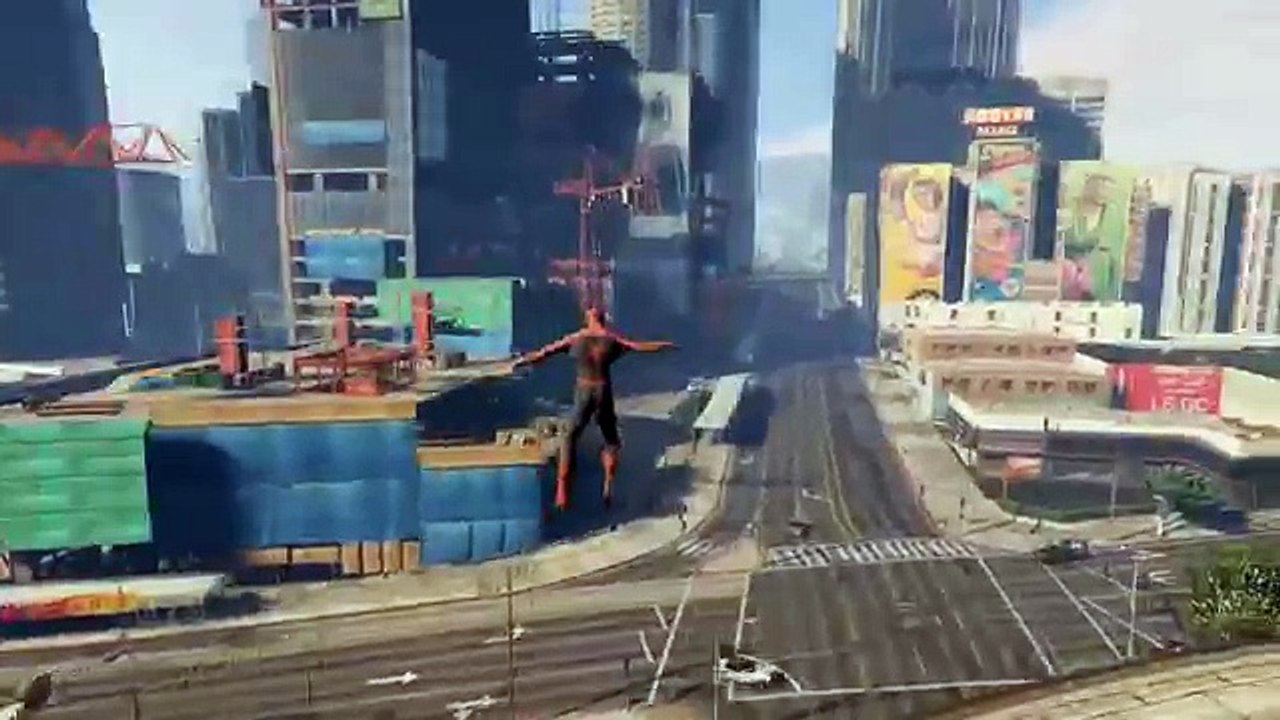 Spiderman and Lightning Mcqueen having fun!