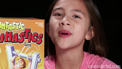 FANTASTIcC GYMNASTICS CHALLENGE!!! Loser Gets Bean Boozled!-3zHb61j9ewc