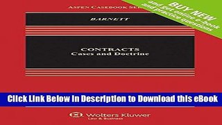 [Read Book] Contracts: Cases and Doctrines (Aspen Casebook Series), 5th Edition Kindle