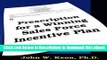 [Read Book] Prescription for a winning Sales Force Incentive Plan Mobi