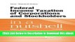 [Read Book] Federal Income Taxation of Corporations and Stockholders in a Nutshell (Nutshells) Mobi