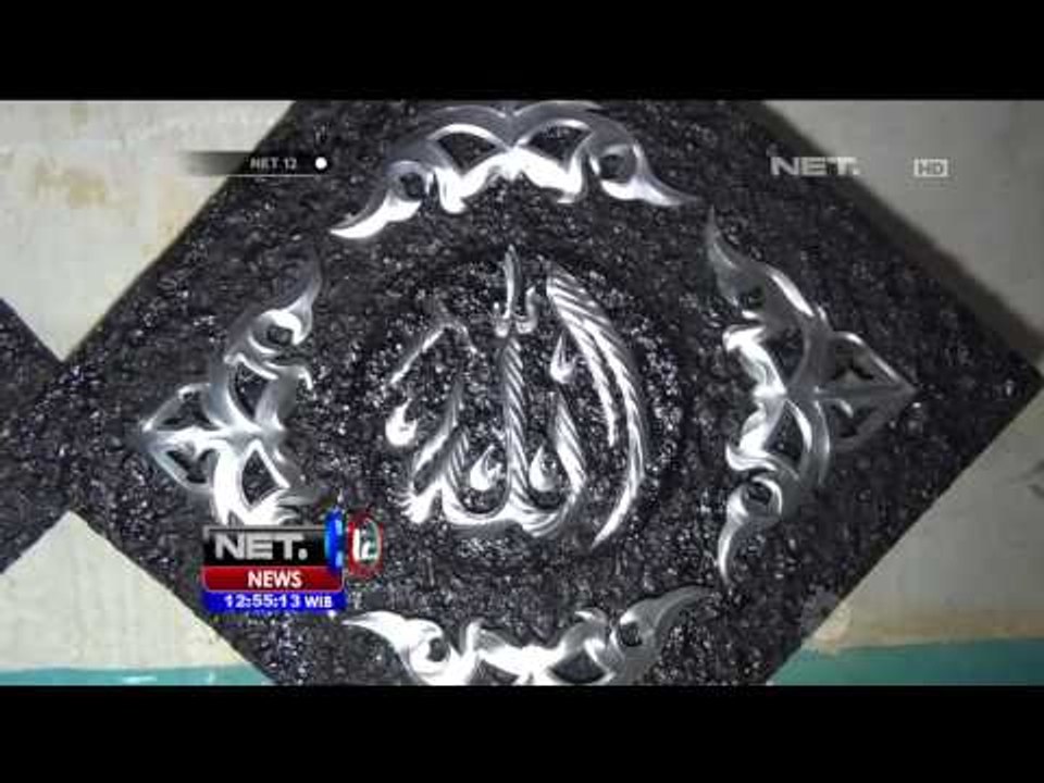 Kreasi Unik Kaligrafi Berbahan Dasar Limbah Kaleng - NET12