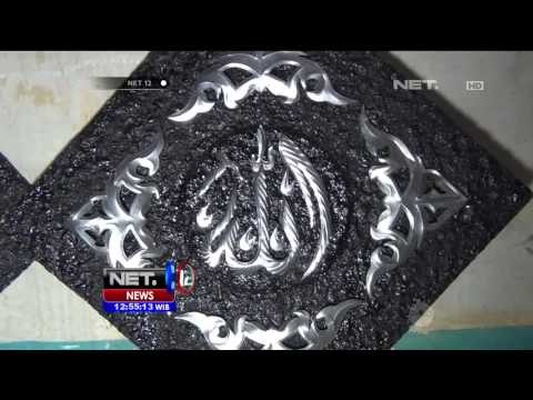 Kreasi Unik Kaligrafi Berbahan Dasar Limbah Kaleng - NET12