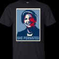 Nevertheless, she persisted merchandise- Shirts, Mugs, Hats and Beanies