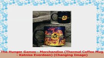 The Hunger Games  Merchandise Thermal Coffee Mug  Katniss Everdeen Changing Image 67282c33