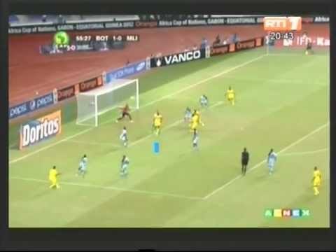 CAN 2012/Groupe D. Temps forts du match Mali - Bostwana (2-1)