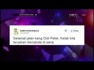 Ucapan Duka Kepada Almarhum Didi Petet Melalui Twitter dari Beberapa Artis Tanah Air
