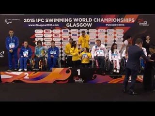 Mixed 4x50m Freestyle Relay 20points | Victory Ceremony | 2015 IPC SwimmingWorldChampionshipsGlasgow