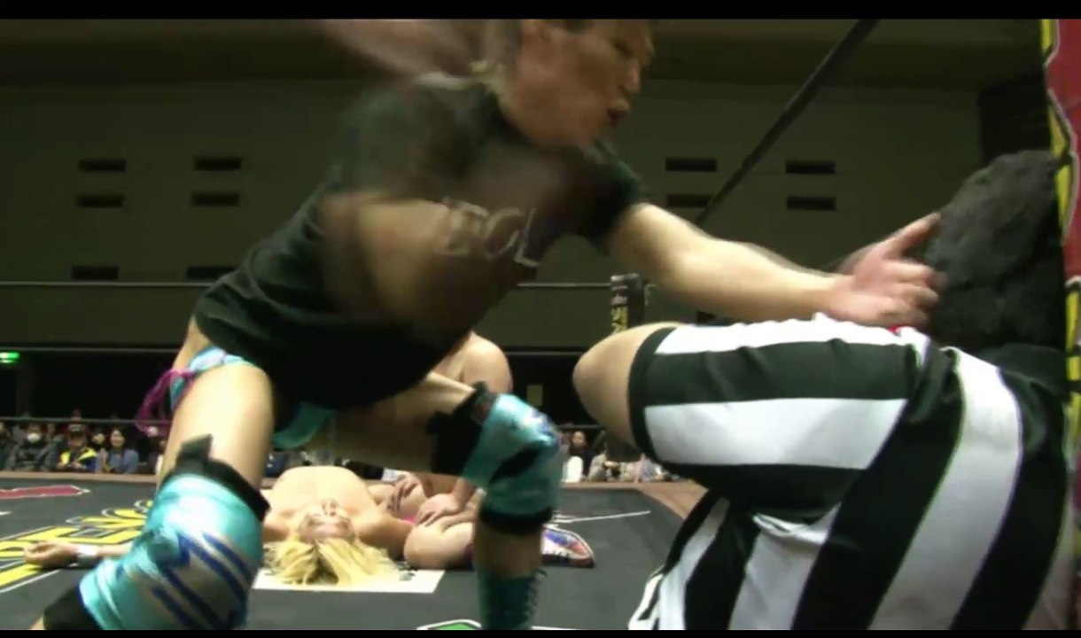 2017 02 04 DDT Naniwa Wrestling Road Osaka Edion Arena (DDT Universe) p4