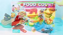 Dough Food Court Playset Play Doh Cooking Set Toy Food Playdoh Ice Cream & Desserts