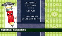 Audiobook  Learning Theories and the Design of E-Learning Environments Bijan B. Gillani READ ONLINE