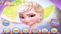 Мультфильм для детей Эльза Спа ноги замороженные Принцесса Эльза Анна игры