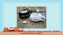 Teagas Cat Coffee Mugs for Boyfriend or Husband  Black  White Ceramic Cat Coffee Mugs 8be316b2