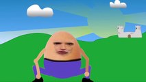 Heads Shoulders Knees and Toes song with actions by Humpty Dumpty for Easter