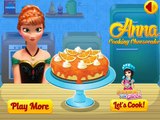 Anna Cooking Cheese Cake - Disney princess Frozen - Best Baby Games For Girls